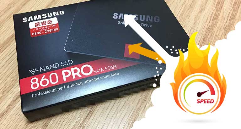 Samsung 860 Pro 1TB SSD for PS4 Pro 評測