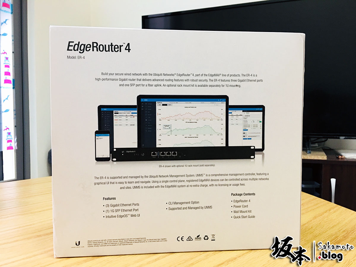 Ubiquiti EdgeRouter 4 評測：轉發效率加速Router│坂本Sakamoto.blog