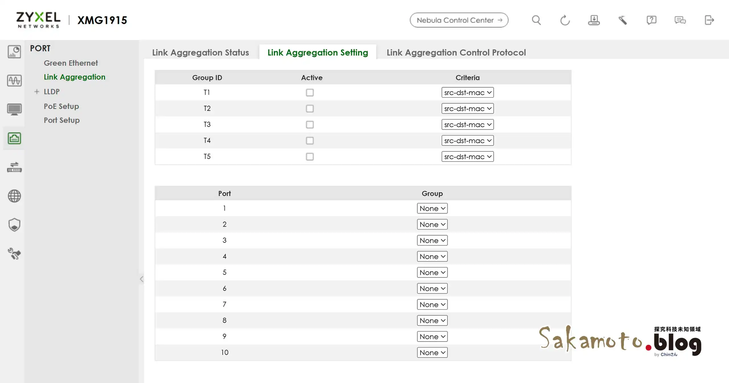 Zyxel Xmg1915 10ep Offline 15