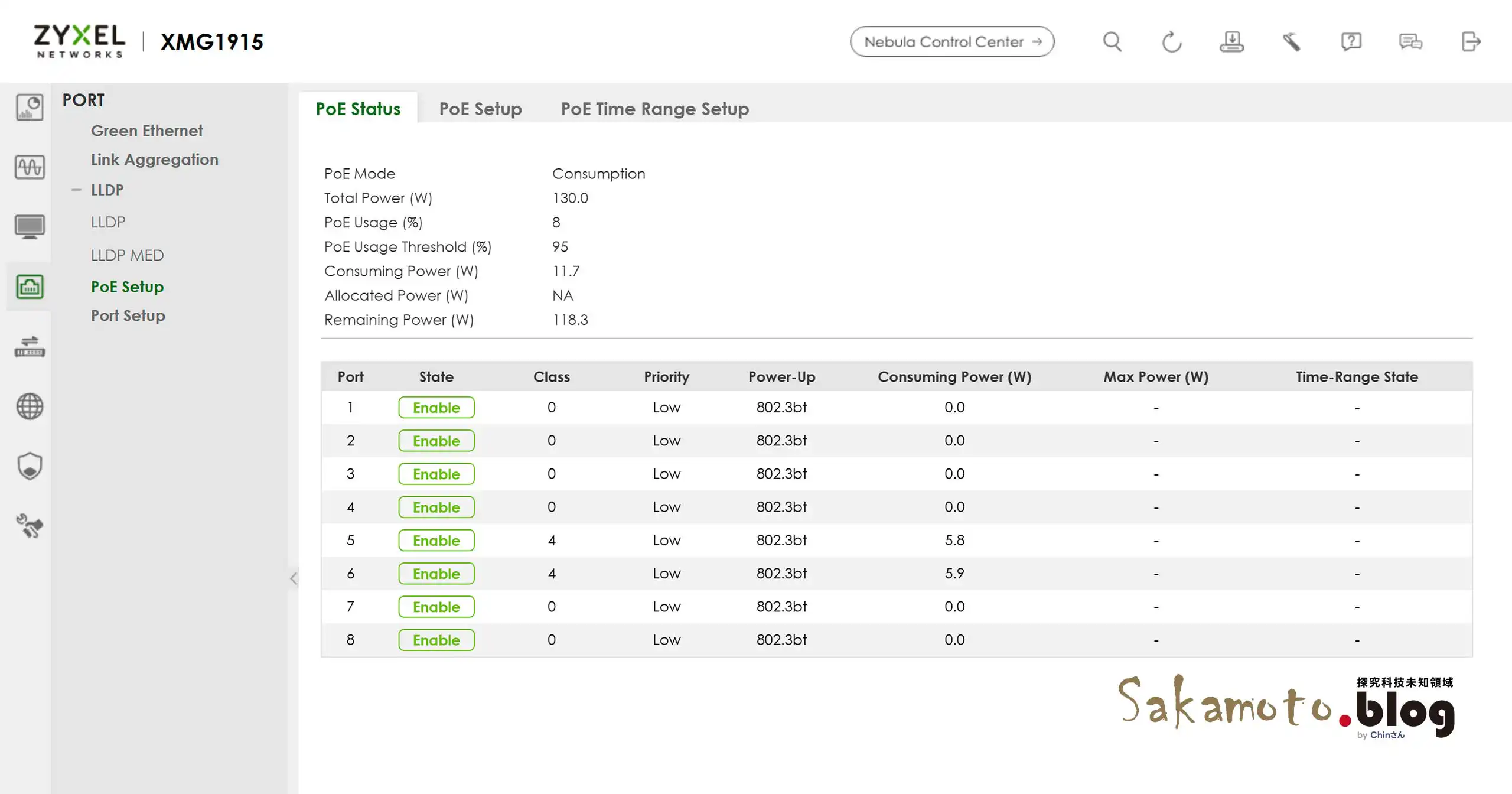 Zyxel Xmg1915 10ep Offline 16
