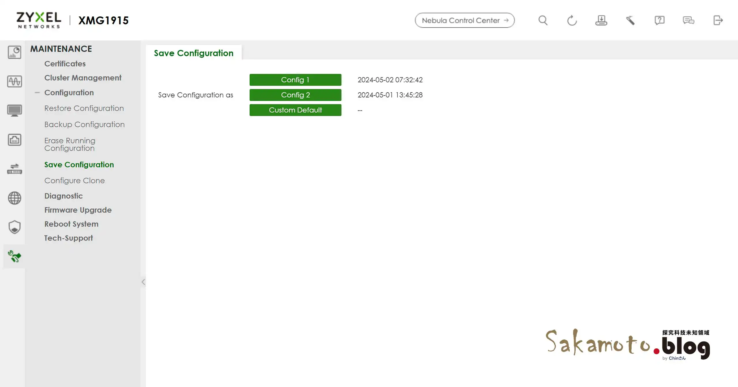 Zyxel Xmg1915 10ep Offline 19