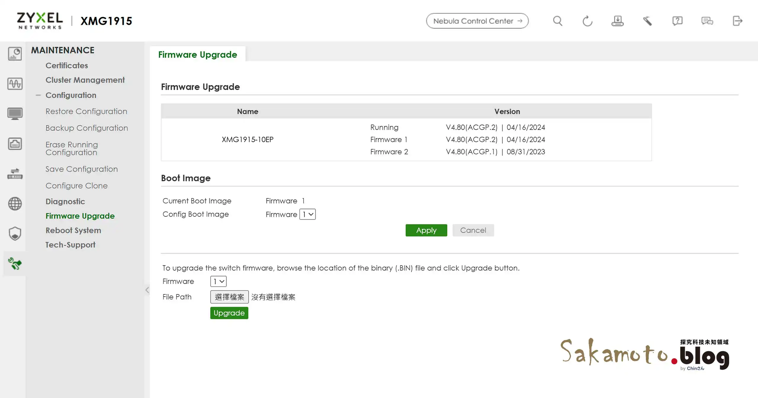 Zyxel Xmg1915 10ep Offline 20