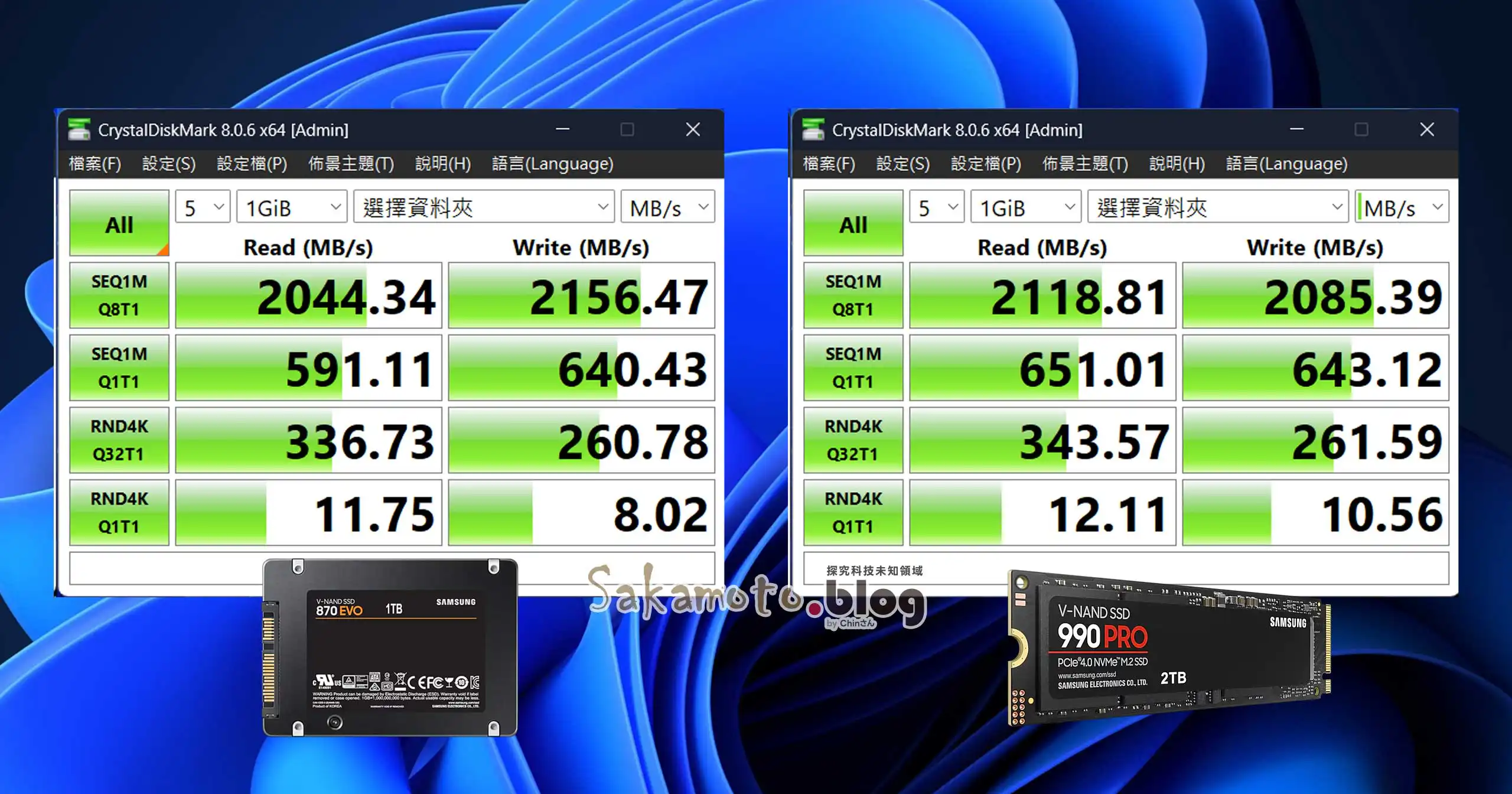 Crystaldiskmark 20gbps test