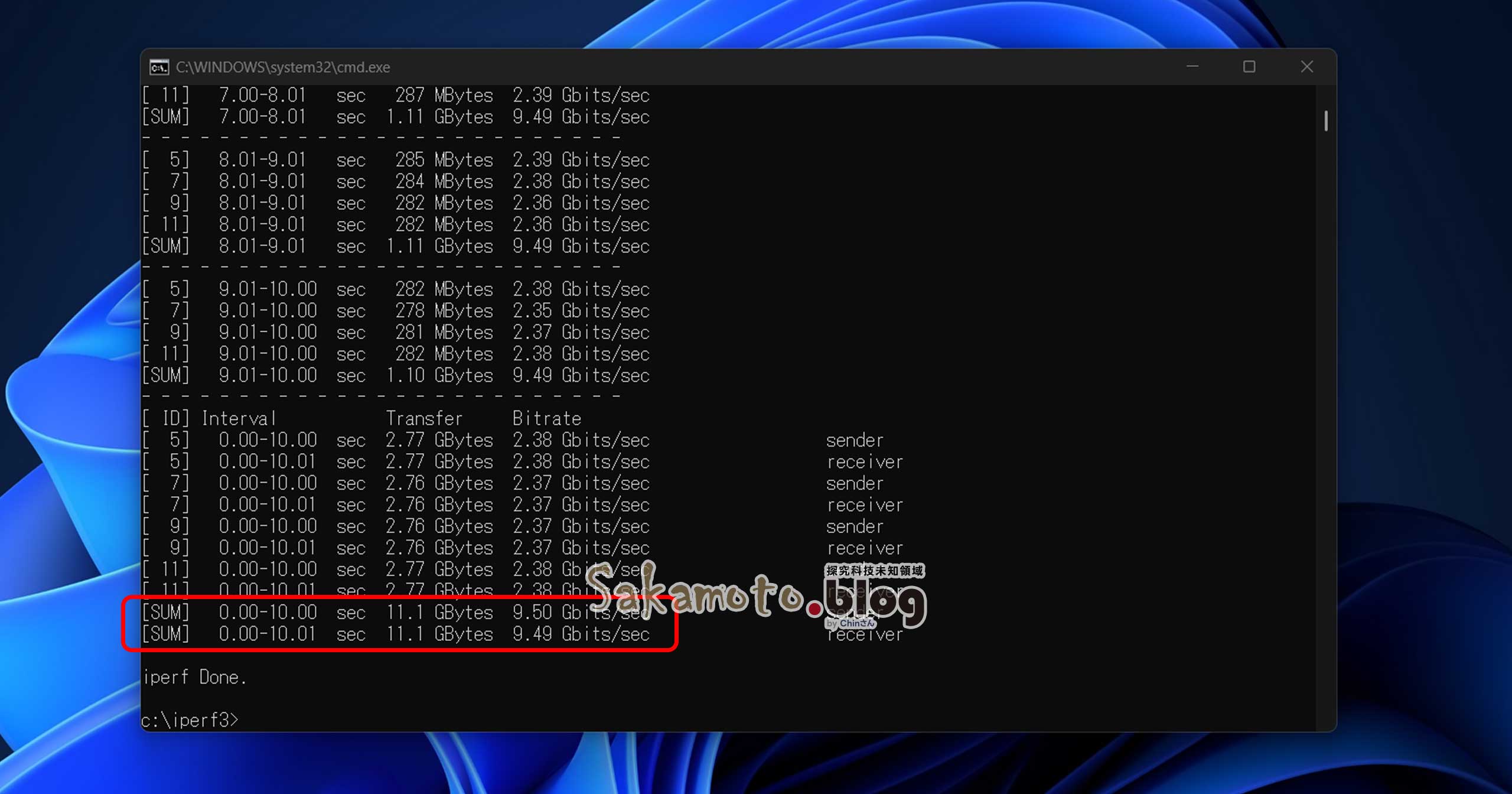 Iperf3