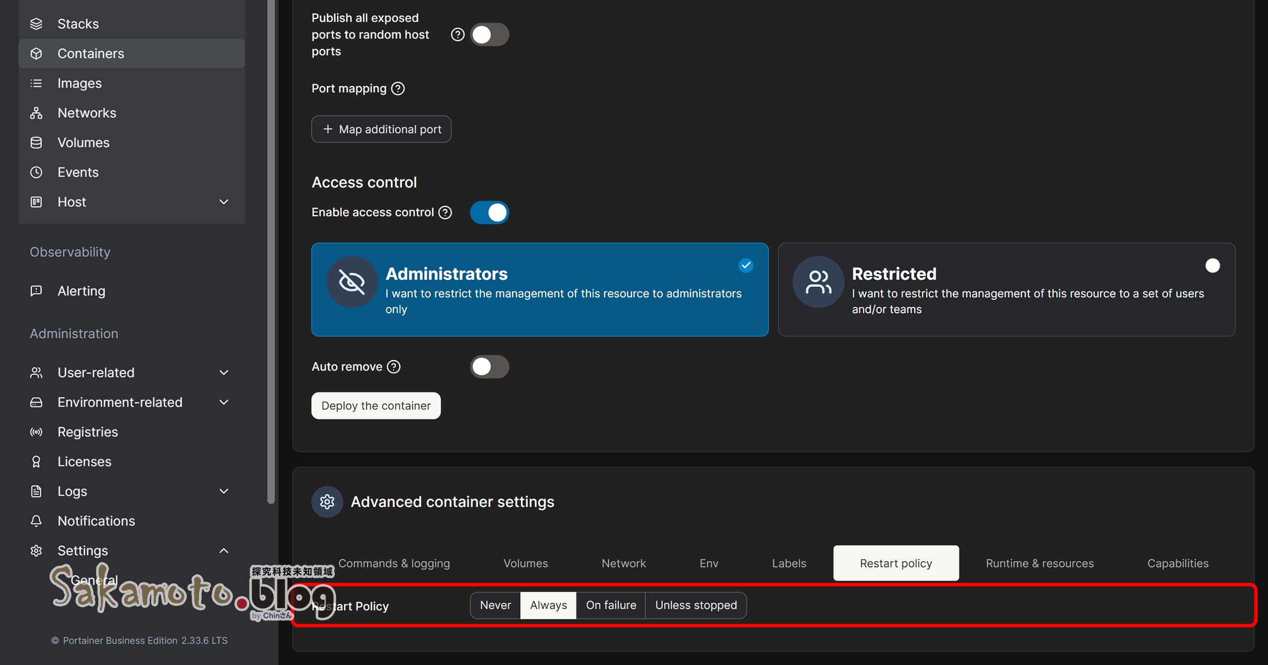 Portainer Cloudflared