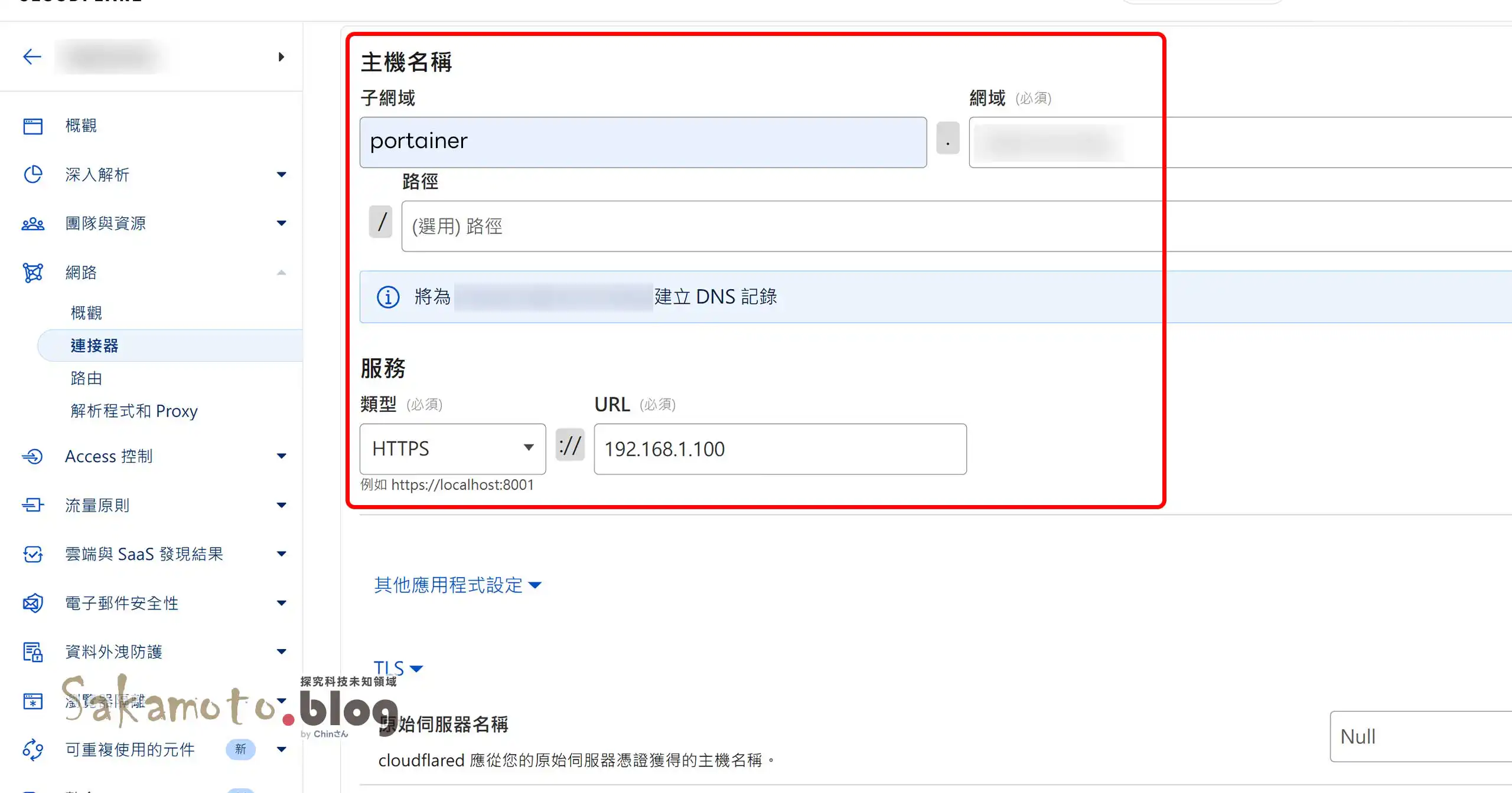 Portainer Cloudflared