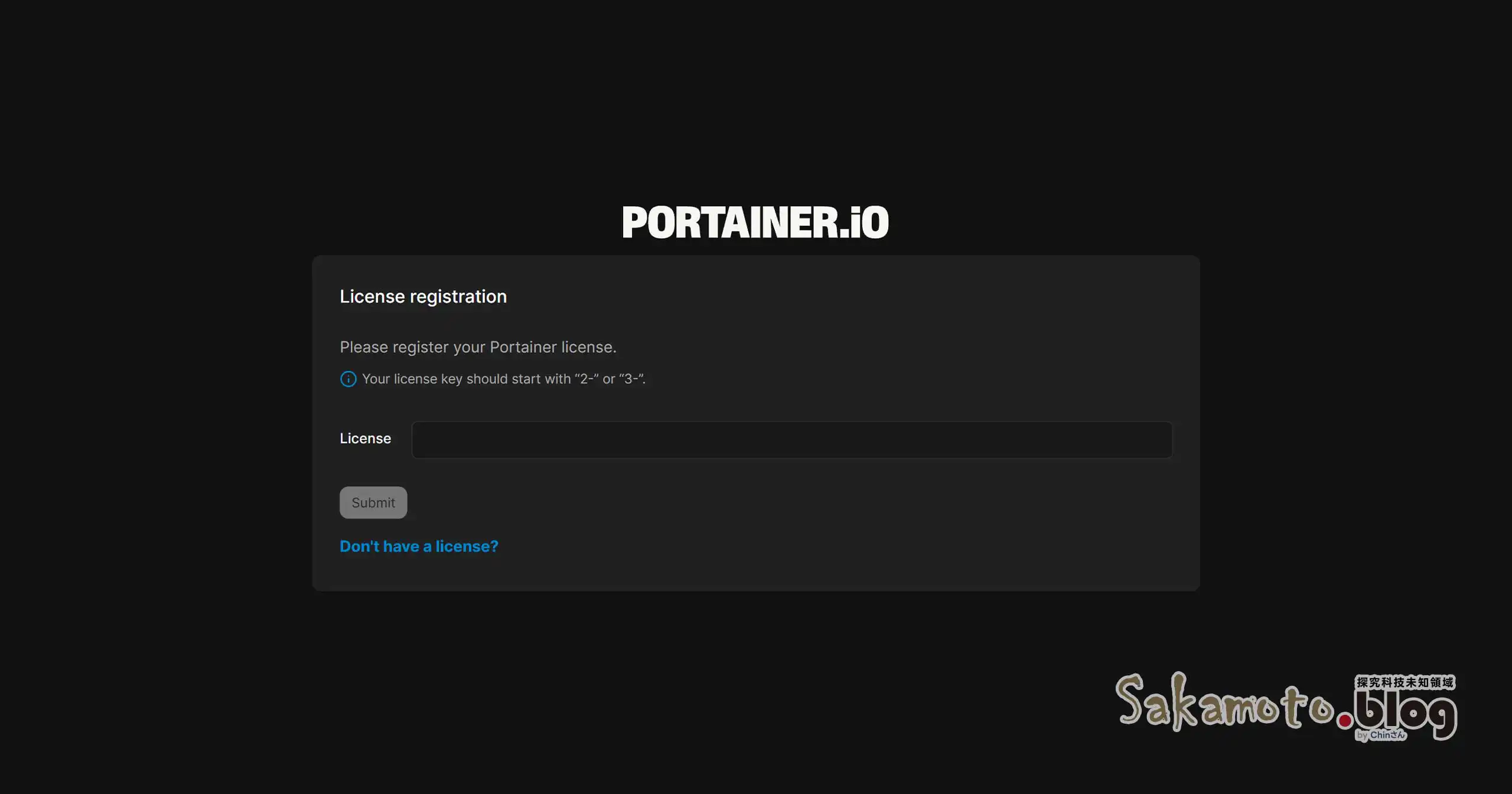 Portainer Install